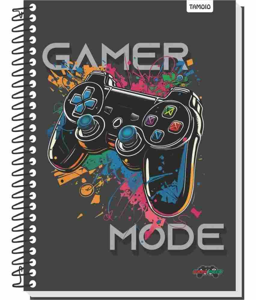 CADERNO 10X1 GAME OVER